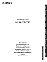 Yamaha MA2120 Guía de instalación