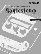 Yamaha MagicStomp El manual del propietario