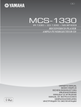 Yamaha MCS-1330 El manual del propietario