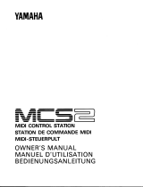 Yamaha MCS2 El manual del propietario