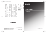 Yamaha MCX-2000 Manual de usuario