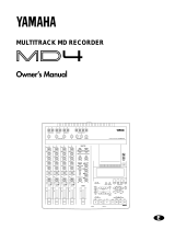 Yamaha MD4S Manual de usuario