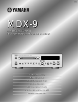 Yamaha MDX-9 Manual de usuario