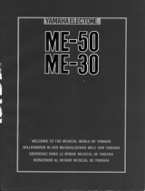 Yamaha ME-30 El manual del propietario