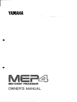 Yamaha MEP4 El manual del propietario