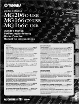 Yamaha MG166CX El manual del propietario