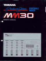 Yamaha MM30 El manual del propietario