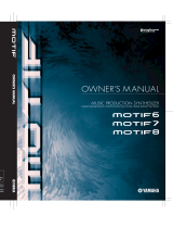 Yamaha MOTIF7 Manual de usuario