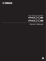 Yamaha MOX8 El manual del propietario