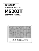 Yamaha MS202II El manual del propietario