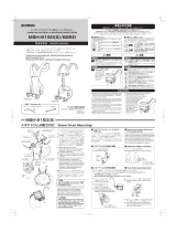 Yamaha MSH-9150S El manual del propietario