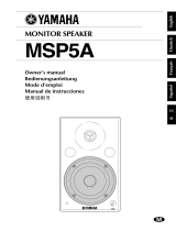 Yamaha MSP5A Manual de usuario