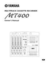 Yamaha MT 400 Manual de usuario