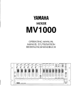 Yamaha MV1000 El manual del propietario