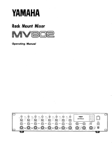 Yamaha MV802 El manual del propietario