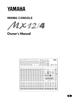 Yamaha MX12 El manual del propietario