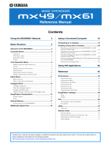 Yamaha MX61 El manual del propietario