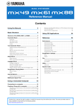 Yamaha MX61 Manual de usuario