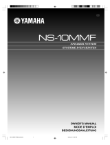 Yamaha NS-10MMF Manual de usuario