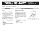 Yamaha NS-10MX Manual de usuario