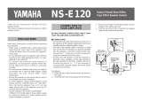 Yamaha NS-E120 El manual del propietario