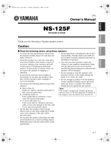 Yamaha NS-125F Manual de usuario