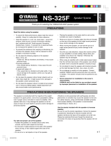 Yamaha NS-325F El manual del propietario