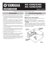 Yamaha NS-5295 Manual de usuario
