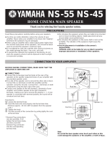 Yamaha NS-C55 Manual de usuario