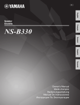 Yamaha NS-B330 Black Manual de usuario