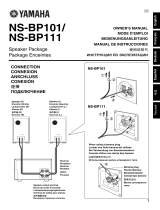 Yamaha NS-BP101 El manual del propietario