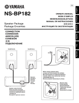 Yamaha NS-BP182 Piano Black Manual de usuario
