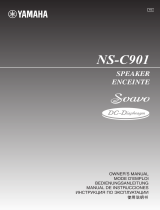 Yamaha NS-C901 El manual del propietario