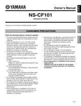 Yamaha NS-CF101 El manual del propietario