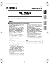 Yamaha NS-M225 El manual del propietario