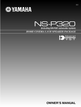 Yamaha NS-P320 Manual de usuario