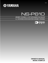 Yamaha NS-P610 Manual de usuario