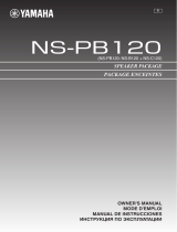 Yamaha NS-PB120 El manual del propietario