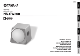 Yamaha NS-SW500 El manual del propietario