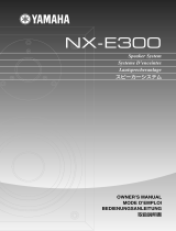 Yamaha NX-E300 Manual de usuario