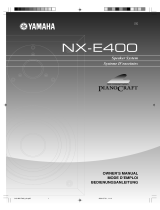 Yamaha NX-E400 Manual de usuario