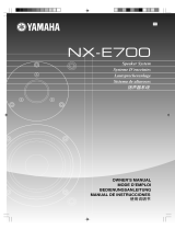 Yamaha NX-E700 El manual del propietario