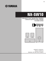 Yamaha NX-SW10 Manual de usuario