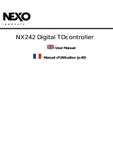 Nexo NX242 Manual de usuario