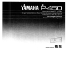 Yamaha P-450 El manual del propietario