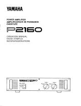 Yamaha P2160 El manual del propietario