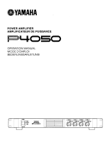 Yamaha P4050 El manual del propietario