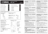 Yamaha PA-L1B Guía de instalación