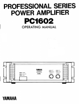 Yamaha PC1602 El manual del propietario