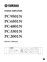 Yamaha PC9501N PC6501N PC4801N PC3301N PC2001N El manual del propietario
